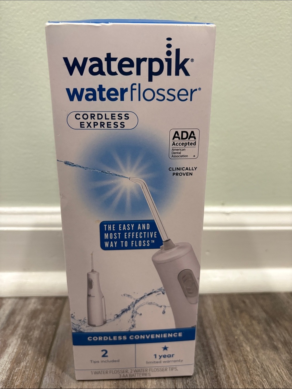 Waterpik water flosser - cordless BRAND NEW
